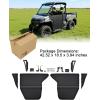imageSAUTVS Aluminum Front Half Door Inserts Panels Kit for CanAm Defender HD5 HD7 HD8 HD9 HD10 MAX 20162026 AccessoriesOne Pair