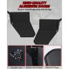 imageSAUTVS Aluminum Rear Half Door Inserts Panels Kit for Polaris Ranger Crew 1000 Ranger Crew XP 1000 2018 AccessoriesOne Pair