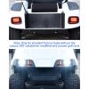 imageSAUTVS LED Headlight and Taillights Kit for EZGO TXT 19952013 Golf Cart Accessories 12V Front Head Light Tail Light Compatible with EZGO TXT 19952013 Golf Cart Standard Factory Body