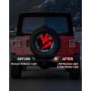 imageSAUTVS LED Rear Bumper Reflector Light Reverse Backup Lamp for 20182024 Jeep Wrangler JL Accessories White Back Up Tail Lamp Red Parking Running Side Marker Light 2PCS