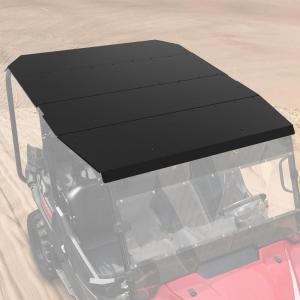 imageSAUTVS Aluminum Hard Roof Top Compatible with Honda Pioneer 10005 20162023 Combination Hard Sun Visor Cover Top Roof Panel with All Mounting Hardware Accessories