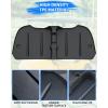 imageSAUTVS Bag Well Mat Rubber Bagwell Liner Mat Insert Rear Cargo Protection for Yamaha Drive2 G29 Golf Cart Accessories Rubber Slush Liner All Weather Protection