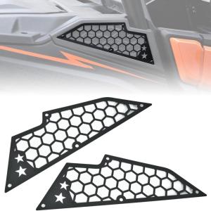 imageSAUTVS Aluminum Air Intake Covers for CFMOTO ZForce 950 Sport amp 4 800 Trail 20232025 Accessories Black Metal Side Frog Skin Protector Cover Bezel Engine Mesh Grills