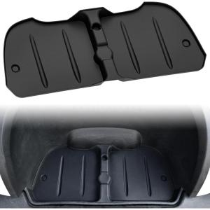 imageSAUTVS Bag Well Mat Rubber Bagwell Liner Mat Insert Rear Cargo Protection for Yamaha Drive2 G29 Golf Cart Accessories Rubber Slush Liner All Weather Protection