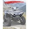 imageSAUTVS Front Fascia Kit for Polaris Sportsman 450 570 Touring 2021 2022 2023 2024 2025 Black Combined Plastic Front Upper Bumper Kit Accessories Replace 5456798070